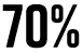 70%